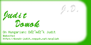 judit domok business card